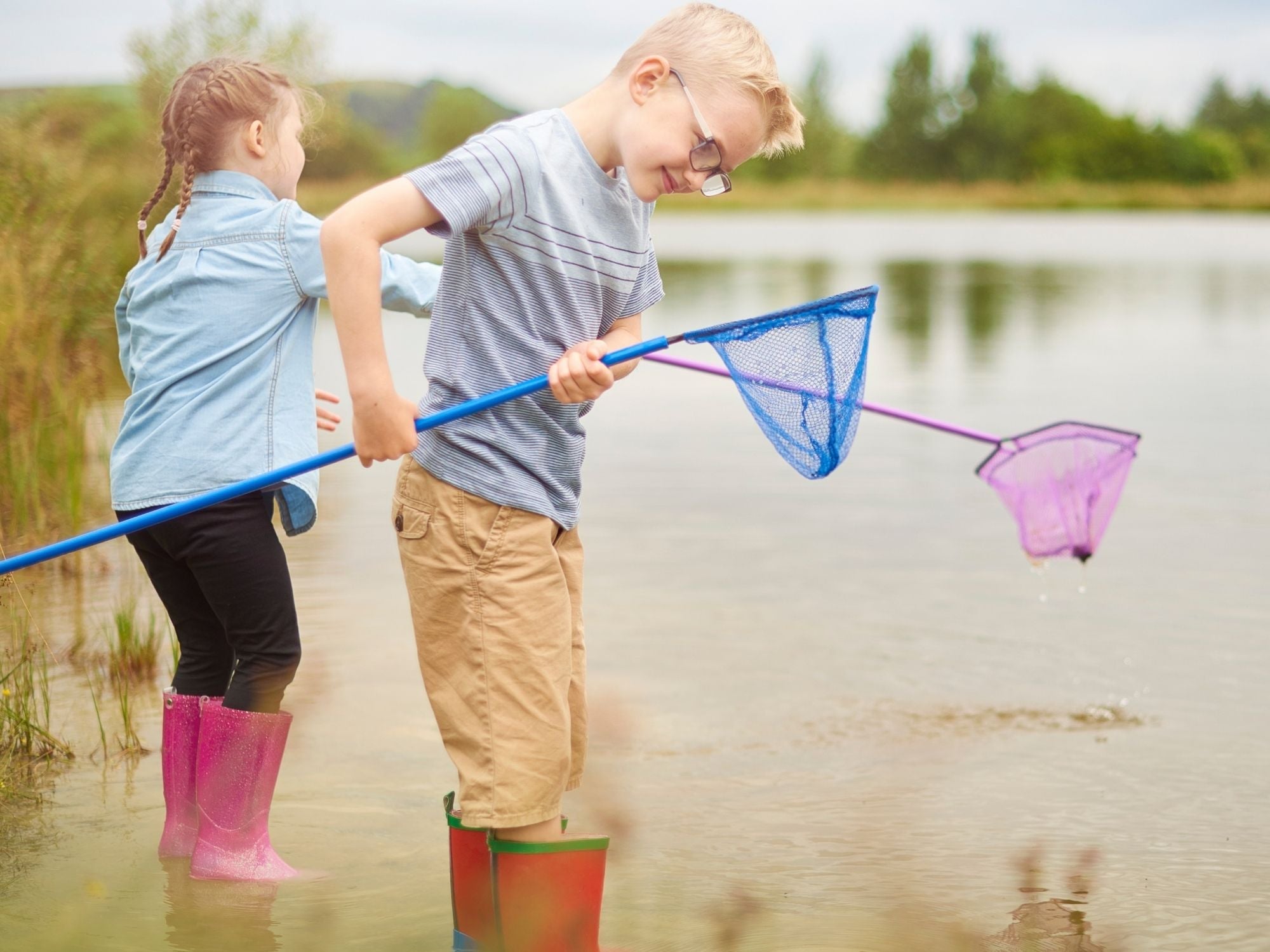 Go pond dipping