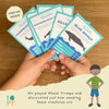 Brilliant blue whales kit
