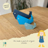Brilliant blue whales kit