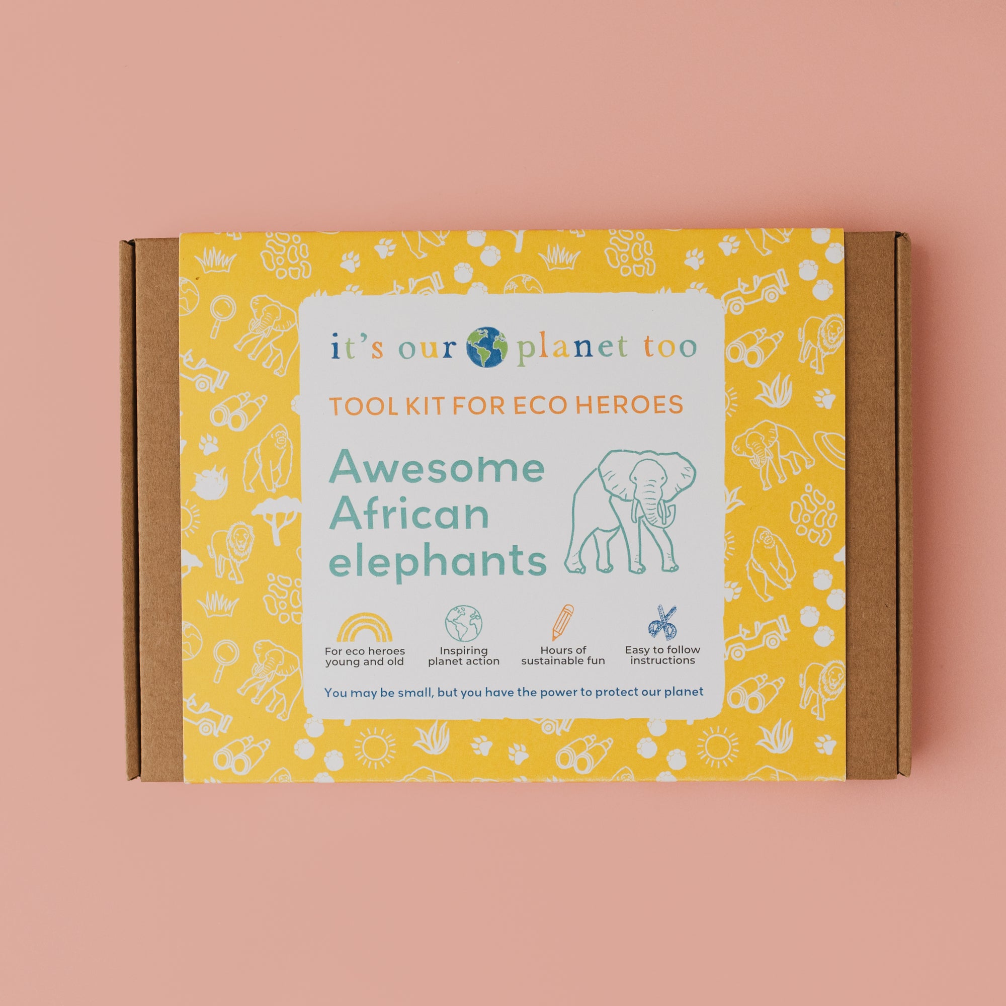 Awesome African elephants kit